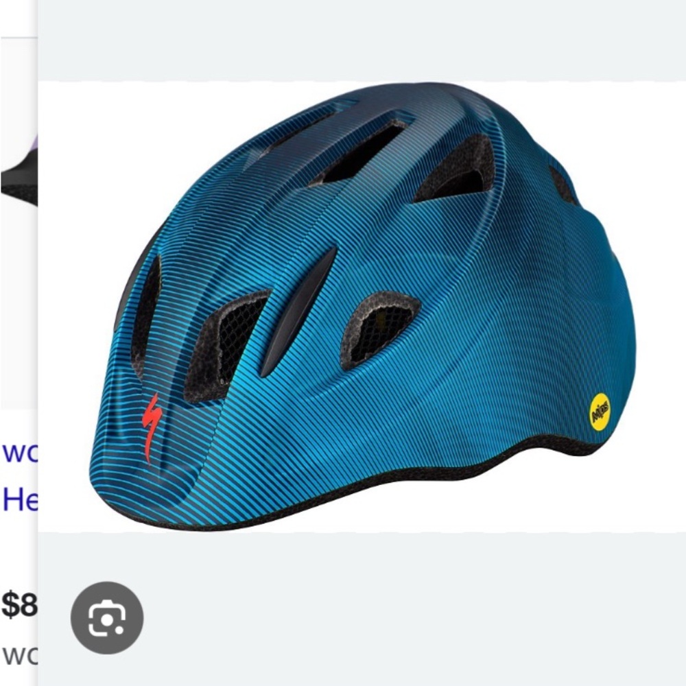 Specialized Kids Helmet MIPS - Striped Blue